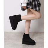 【EC先行販売】フェイクファー付き2WAYムートン調ブーツ | ESPERANZA | 詳細画像24 