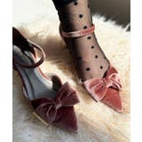 【EC限定】ベルベットリボン2WAYセパレートパンプス | ESPERANZA | 詳細画像6 