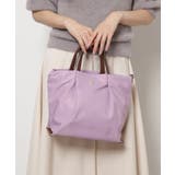 パープル(481) | 肩楽 2WAYショルダーギャザーバッグ | ESPERANZA