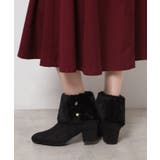 2WAYフェイクファー付きショートブーツ | ESPERANZA | 詳細画像1