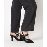 グロメットバックストラップパンプス | ESPERANZA | 詳細画像17 