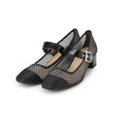 ブラック(019) | メッシュフラットパンプス | ESPERANZA