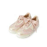 ピンク(072) | サテンリボン2WAYスニーカー | ESPERANZA