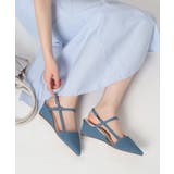 ウェッジソールバックストラップパンプス | ESPERANZA | 詳細画像1