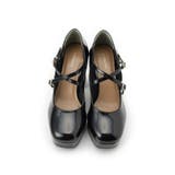 クロスダブルバックル厚底パンプス 結婚式二次会 パーティー 25SS | ESPERANZA | 詳細画像5 