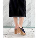 ミニバックルコルクヒールミュール | ESPERANZA | 詳細画像21 