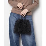 チュールフリル巾着ショルダーバッグ | ESPERANZA | 詳細画像12 