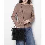 チュールフリル巾着ショルダーバッグ | ESPERANZA | 詳細画像13 