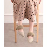 【Fur Collection】ファー付き2WAYスリングバックミュールパンプス | ESPERANZA | 詳細画像6