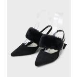 【Fur Collection】ファー付き2WAYスリングバックミュールパンプス | ESPERANZA | 詳細画像12