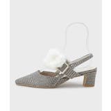 【Fur Collection】ファー付き2WAYスリングバックミュールパンプス | ESPERANZA | 詳細画像17