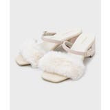 【Fur Collection】フェイクファー付き2WAYミュールサンダル | ESPERANZA | 詳細画像14
