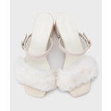 【Fur Collection】フェイクファー付き2WAYミュールサンダル | ESPERANZA | 詳細画像19