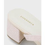 【Fur Collection】フェイクファー付き2WAYミュールサンダル | ESPERANZA | 詳細画像25