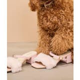 ピンク(972) | 【Fur Collection】フェイクファー付き2WAYミュールサンダル | ESPERANZA