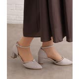 ベージュ(352) | ジュエルセパレートパンプス | ESPERANZA