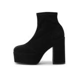 リピーター続出 脚長美脚 厚底ショートブーツ | ESPERANZA | 詳細画像10