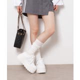 ラメライン厚底スニーカー | ESPERANZA | 詳細画像1 