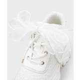 インヒールシフォンリボンスニーカー | ESPERANZA | 詳細画像25 