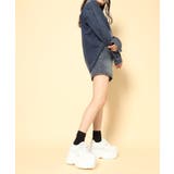 ラインストーンスタッズ厚底スニーカー | ESPERANZA | 詳細画像7 