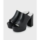 【ラク盛り/サンダル】リピーター続出/脚長美脚 ベルト付き2WAYミュール | ESPERANZA | 詳細画像9