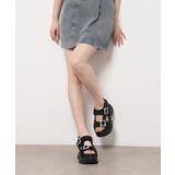 ツイードWビジュースニーカーソールサンダル | ESPERANZA | 詳細画像5