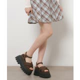 プラットフォーム厚底サンダル | ESPERANZA | 詳細画像5 