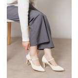 ラメパイピングストラップパンプス | ESPERANZA | 詳細画像1 