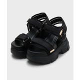 【SPORTS SANDAL COLLECTION】厚底グリッターベルクロスポサ… | ESPERANZA | 詳細画像10 