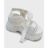 【SPORTS SANDAL COLLECTION】厚底グリッターベルクロスポサ… | ESPERANZA | 詳細画像17 