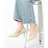 グリーン(022) | 【12時間パンプス】約7.5㎝ 歩きやすくて疲れにくい | ESPERANZA