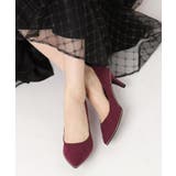 レッド(163) | 【12時間パンプス】約7.5㎝ 歩きやすくて疲れにくい | ESPERANZA