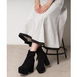 新色追加リピーター続出 脚長美脚 厚底ショートブーツ | ESPERANZA | 詳細画像7 