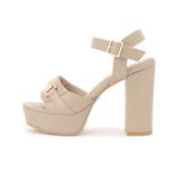 アッパービット厚底ヒールサンダル | ESPERANZA | 詳細画像6