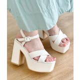 【ラク盛り/サンダル】リピーター続出/脚長美脚 ラク盛り厚底サンダル | ESPERANZA | 詳細画像24