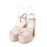 【ラク盛り／サンダル】リピーター続出／脚長美脚 ラク盛り厚底サンダル | ESPERANZA | 詳細画像44 