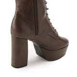 【ラク盛り／ロングブーツ】リピーター続出／脚長美脚 レースアップロングブーツ | ESPERANZA | 詳細画像26 