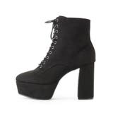 【ラク盛り/ショートブーツ】リピーター続出/脚長美脚 厚底レースアップブーツ | ESPERANZA | 詳細画像19