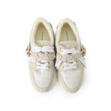 ツイード風フラワーベルト厚底スニーカー | ESPERANZA | 詳細画像5 