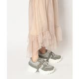 ツイード風フラワーベルト厚底スニーカー | ESPERANZA | 詳細画像20 