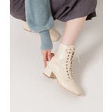 スクエアレースアップショートブーツ レイン対応 | ESPERANZA | 詳細画像3