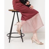 【12時間パンプス】約7．5cm／ビジューベルト パーティ-結婚式に最適 | ESPERANZA | 詳細画像9 