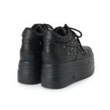 きゅんフィット厚底フラットキルティングスタッズスニーカー | ESPERANZA | 詳細画像16 