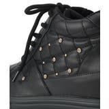 きゅんフィット厚底フラットキルティングスタッズスニーカー | ESPERANZA | 詳細画像21 