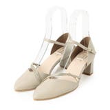 ポインテッドトゥパール調付きセパレートパンプス | ESPERANZA | 詳細画像11 