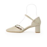 ポインテッドトゥパール調付きセパレートパンプス | ESPERANZA | 詳細画像14 