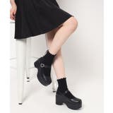 キラキラハートバックルらくちんウエッジ厚底パンプス | ESPERANZA | 詳細画像19