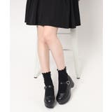 キラキラハートバックルらくちんウエッジ厚底パンプス | ESPERANZA | 詳細画像20