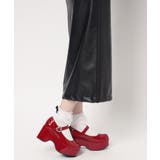 キラキラハートバックルらくちんウエッジ厚底パンプス | ESPERANZA | 詳細画像26