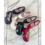 キラキラハートバックルらくちんウエッジ厚底パンプス | ESPERANZA | 詳細画像39